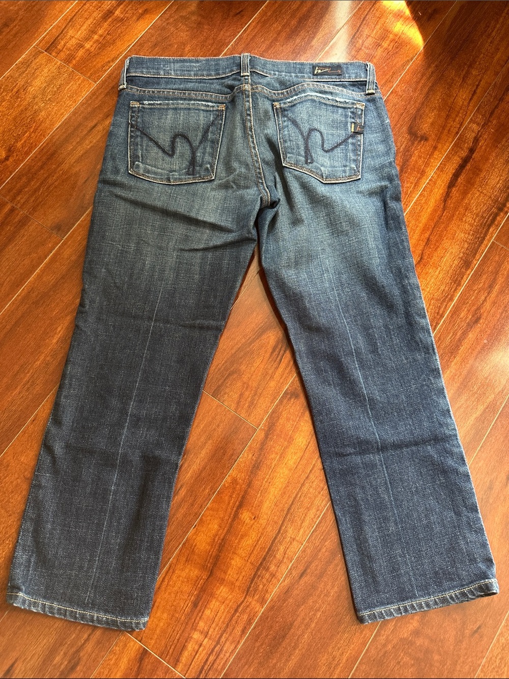Citizens of humanity, Kelly, low waisted cropped jeans